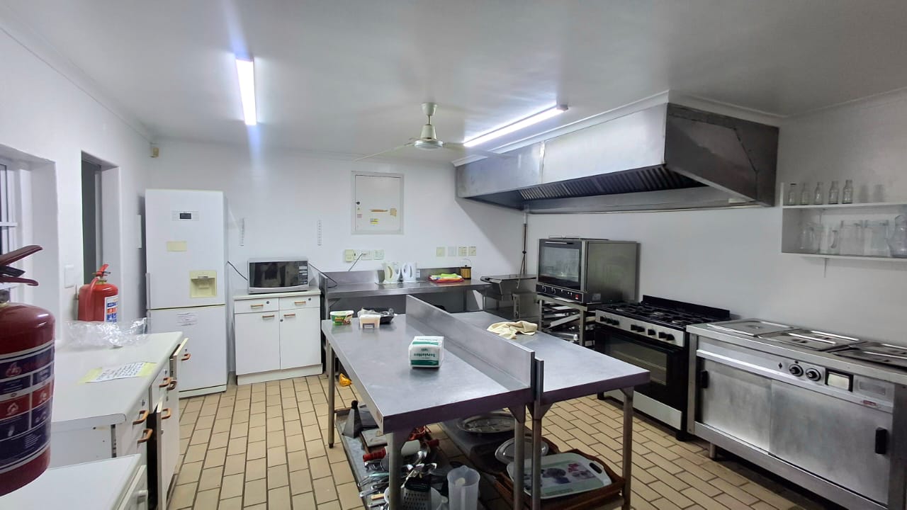 Fully equipped catering kitchen at The Spinney